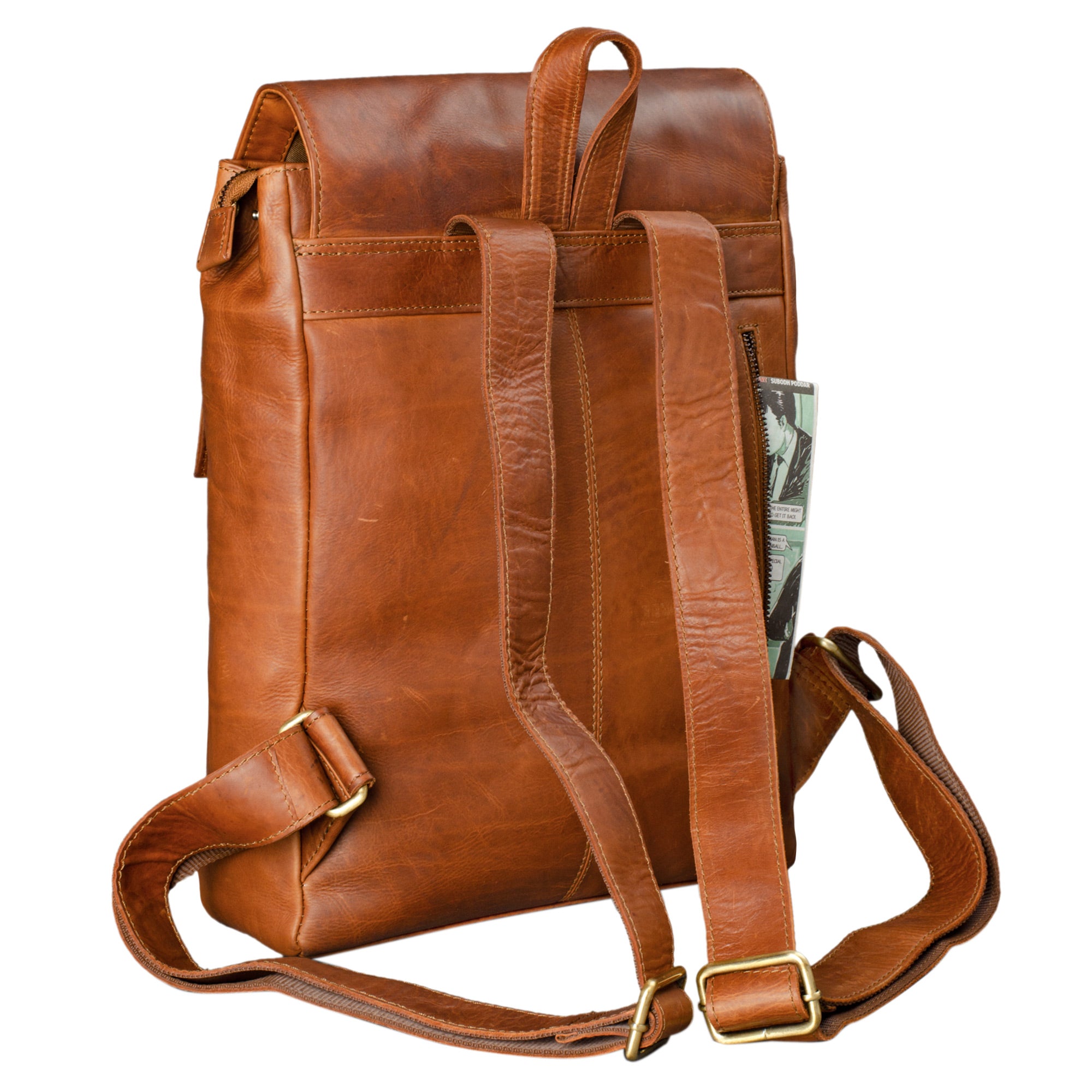 Laptop Rucksack 13.3 Zoll MacBook Leder