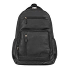 Lederrucksack Herren schwarz