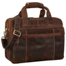 "Experience" Vintage Lehrertasche Leder groß Herren Damen