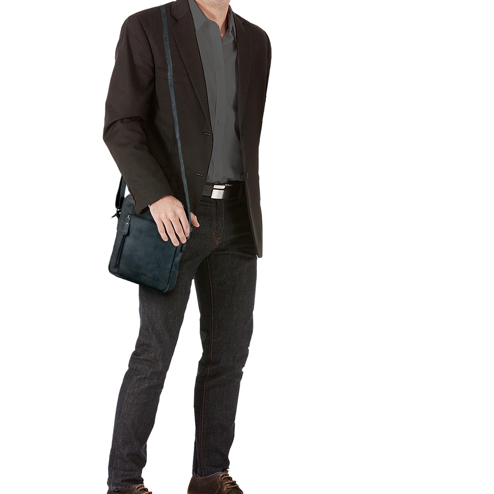 Kompakte Ledertasche iPad