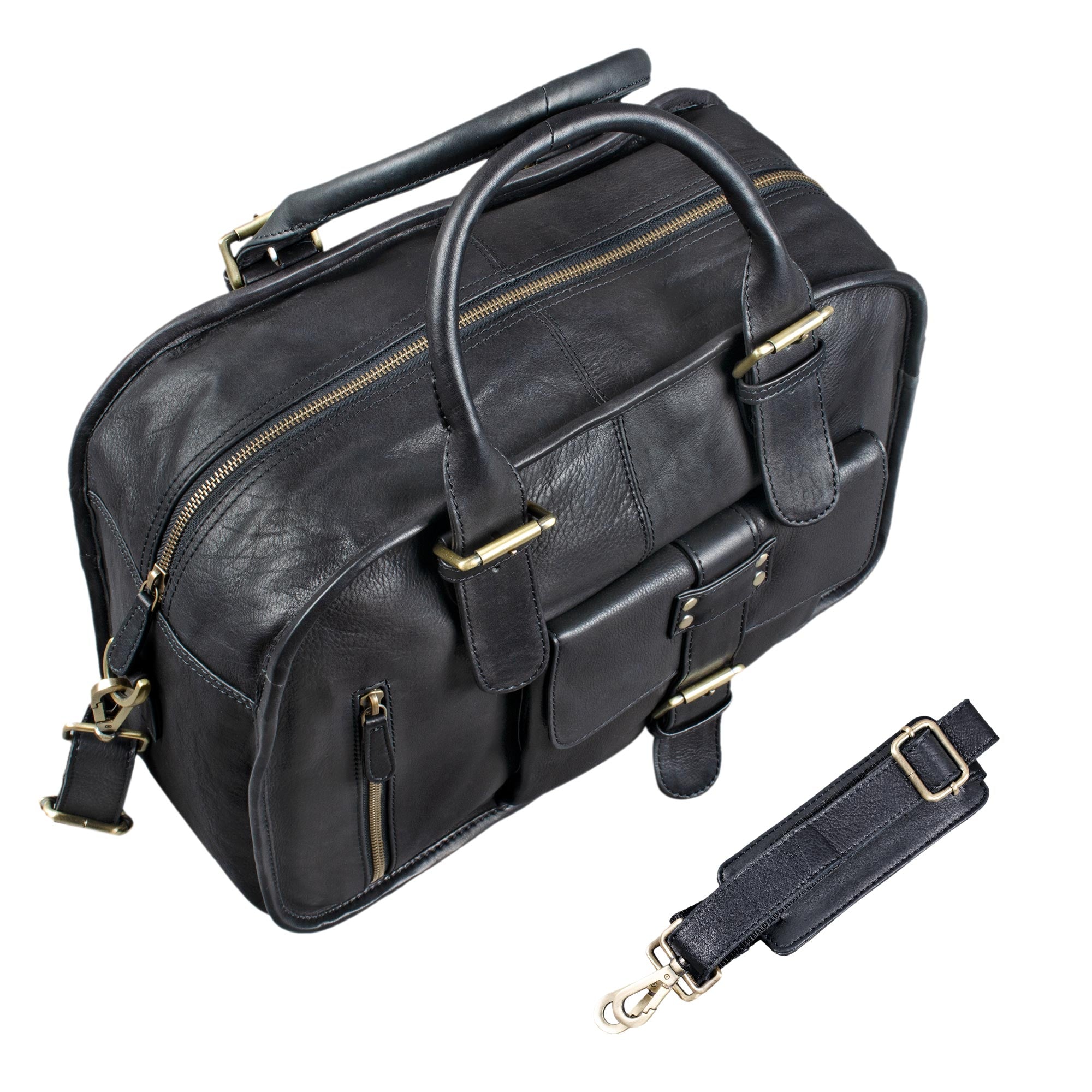 damentasche leder schwarz klein