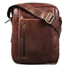 "Irving" Vintage Leder Tasche Klein