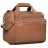 "Excelsior" XXL Aktentasche Herren Leder Große Laptoptasche 17+ Zoll