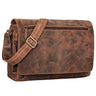 "Jan" 15,6 Zoll Laptoptasche Leder