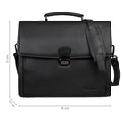 Große Messenger Bag echtes Büffel-Leder