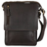 "Finn" Kleine Umhängetasche Herren Leder Messenger Bag Herrentasche