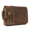 "Nicolas" Messenger Bag Laptoptasche Leder