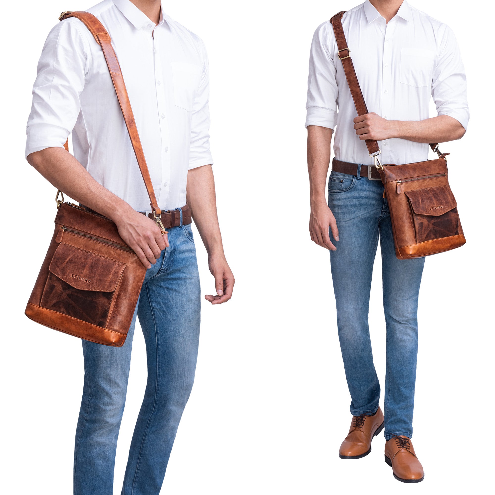 hochwertige Handtasche aus Leder