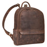 "Erika" Kleiner Lederrucksack Damen Vintage