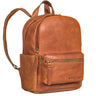 "Karolina" Lederrucksack Damen Sportlich