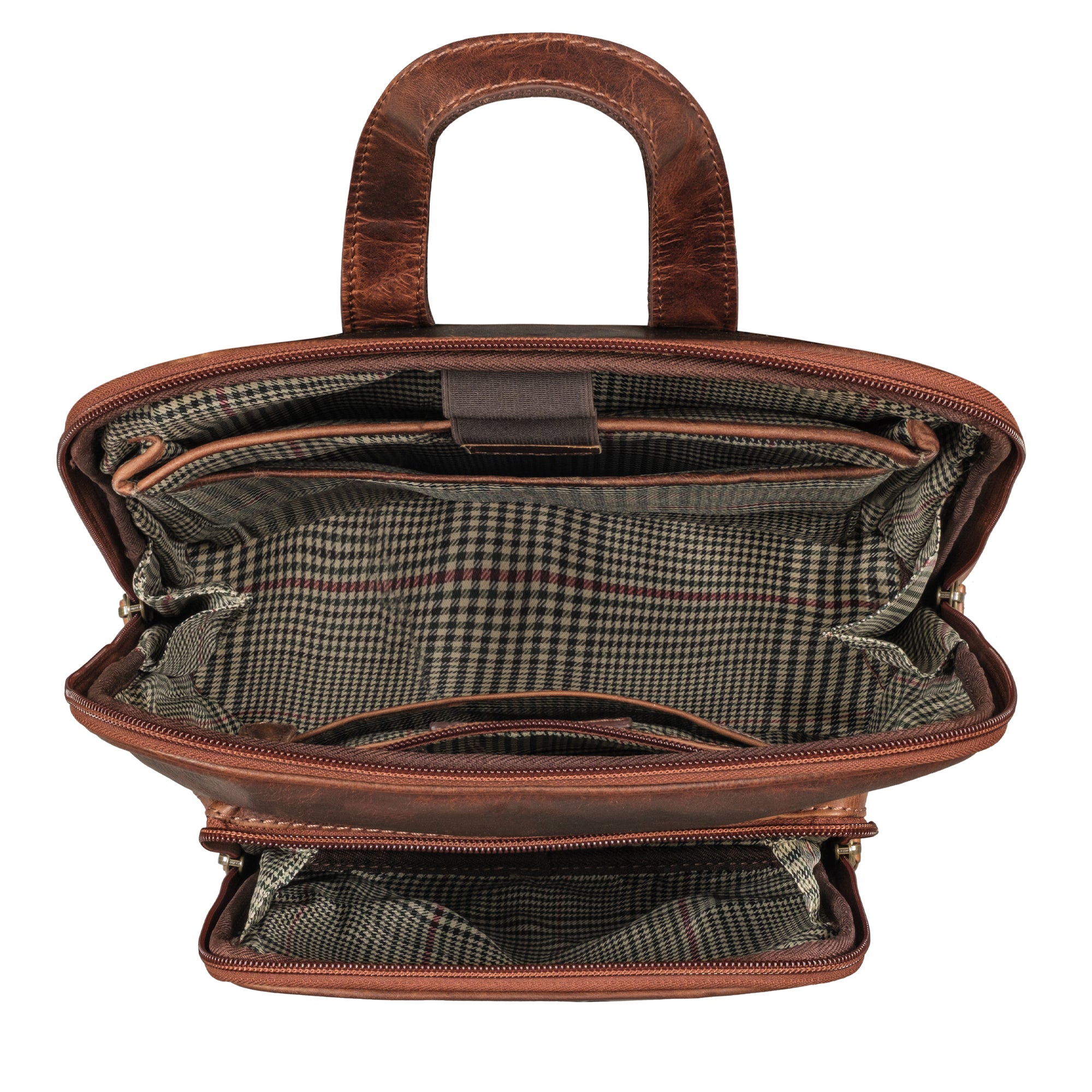 Backpack Leder cognac