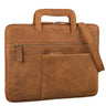 "Cole" Laptoptasche Leder Herren Schmal