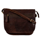 Umhängetasche Dunkel-Braun Frauen Vintage-Leder