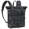 "Herakles" XL Leder Rolltop Rucksack 17 Zoll