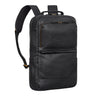 "Barney" Schmaler Laptop Rucksack 15,6 Zoll Leder für Damen und Herren