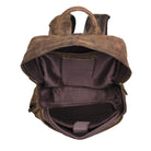 Tagesrucksack Leder Herren Vintage