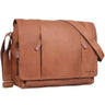 B-WARE "Erik" Vintage Schultertasche Leder 15,6 Zoll