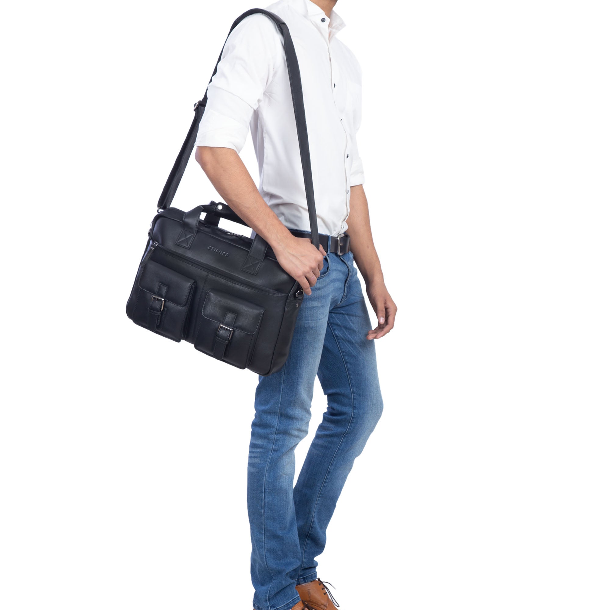 Lehrertasche Aktentasche schwarz