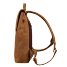 Rucksack Schule Leder cognac