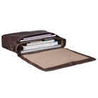 Große Ledertasche Retro braun