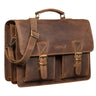 B-WARE "Jeffrey" Lehrertasche Aktentasche Leder
