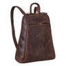 "Martha" Lederrucksack Frauen Vintage