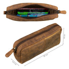 Vintage Leder Federmappe
