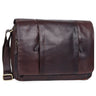 B-WARE "Erik" Vintage Schultertasche Leder 15,6 Zoll