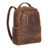 Lederrucksack Herren Vintage groß
