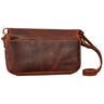 "Fenja" Elegante Vintage Ledertasche Damen klein