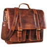 B-WARE "Marius" Klassische Lehrertasche Leder