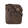 "Diego" Vintage Herrentasche Leder klein