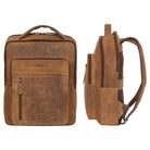 Business Rucksack Vintage Leder braun