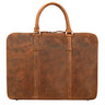 "Clover"  Schmale Arbeitstasche Damen Leder Elegant