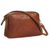 "Rosie" Vintage Umhängetasche Damen Leder Klein