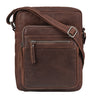 "Ringo" Leder Umhängetasche Herren Schultertasche