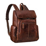"Giacomo" Business Rucksack Leder Laptopfach 13 - 14 Zoll Herren Damen