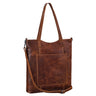 "Trixie" XL Shopper Leder Damen mit Schultergurt für 16 Zoll Laptop