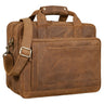 "Excelsior" XXL Aktentasche Herren Leder Große Laptoptasche 17+ Zoll