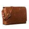 "Reinhold" Vintage Messenger Bag Herren Leder für 15.6-16 Zoll Laptop