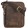"Brandon" Herrenhandtasche Leder Umhängetasche