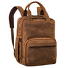 "Niall" Leder Laptop Rucksack 15 Zoll Herren & Damen Rucksacktasche