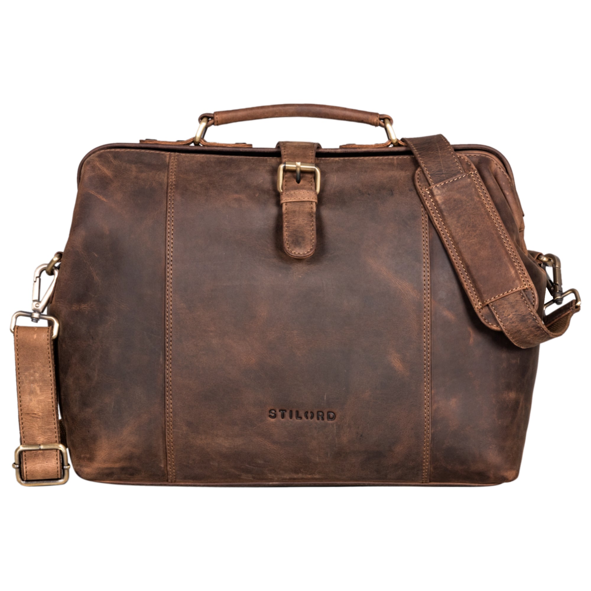 Pflege Medikamententasche braun