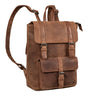 "Franka" Kleiner Lederrucksack Vintage